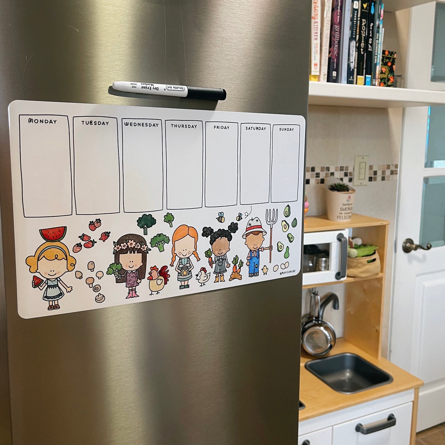 Magnetic Weekly Planner Bundle
