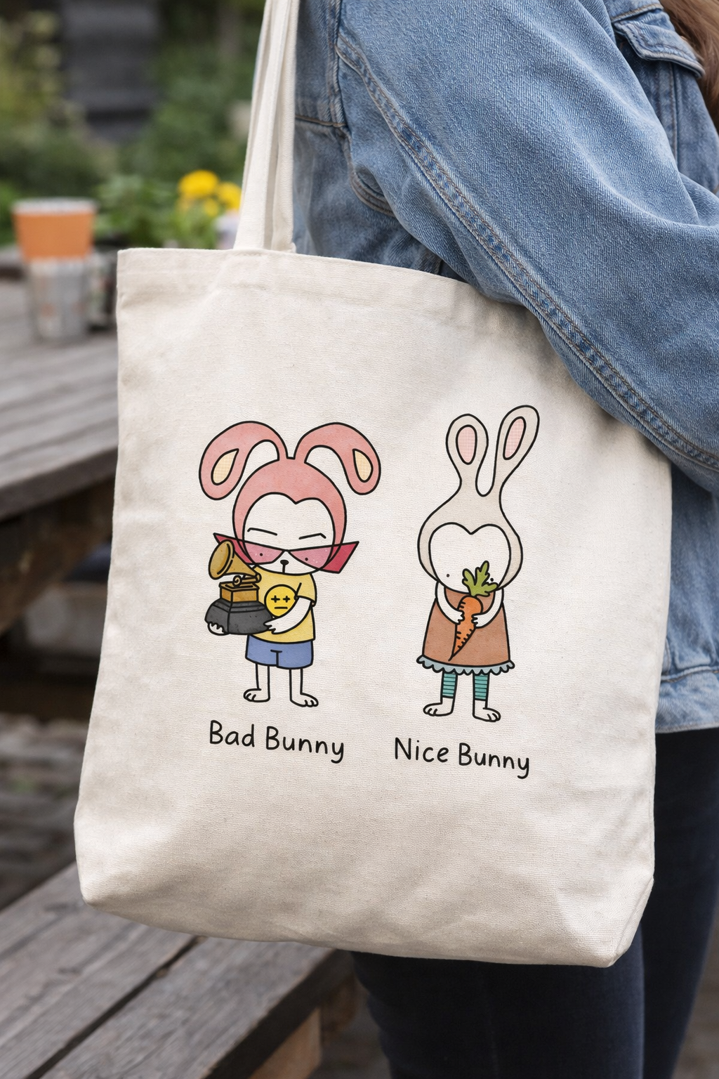 Bad Bunny / Nice Bunny Tote