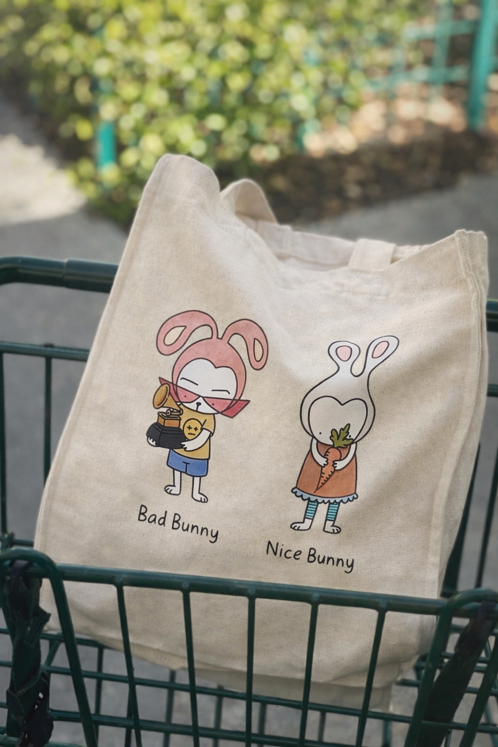 Bad Bunny / Nice Bunny Tote