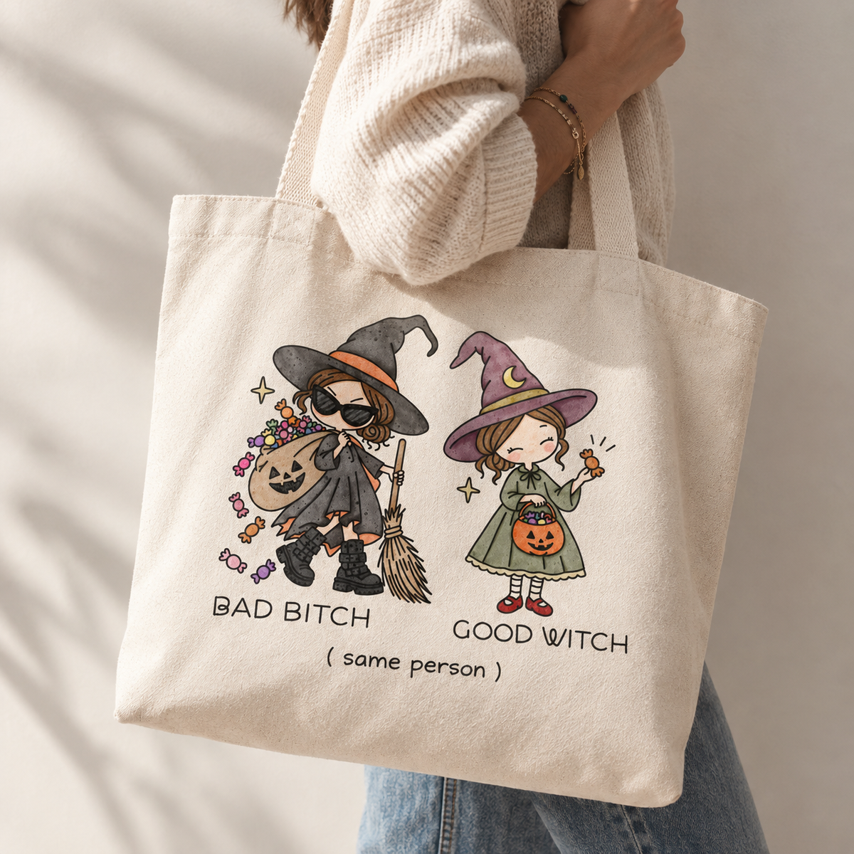 Bad Bitch / Good Witch Tote