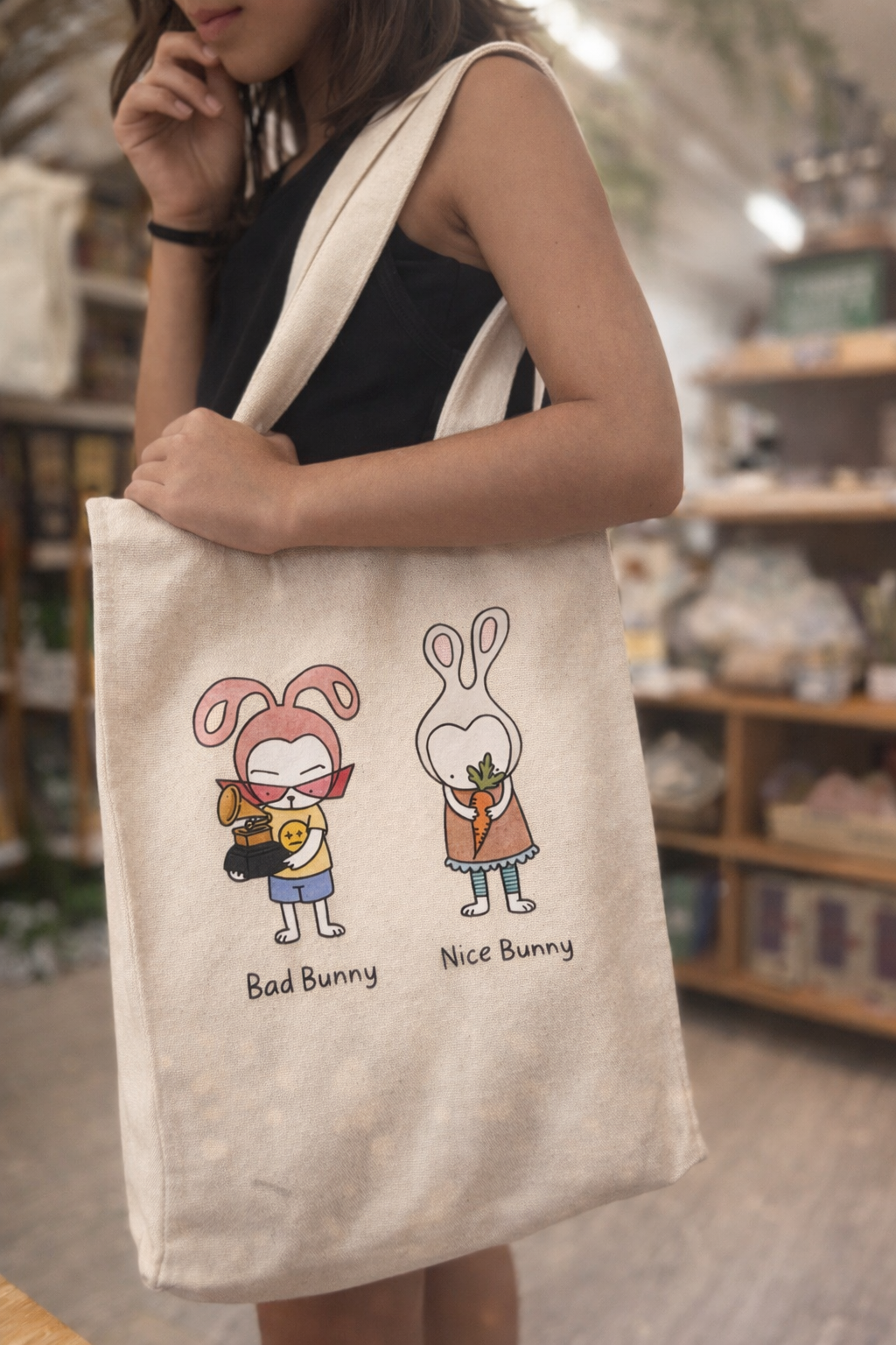 Bad Bunny / Nice Bunny Tote