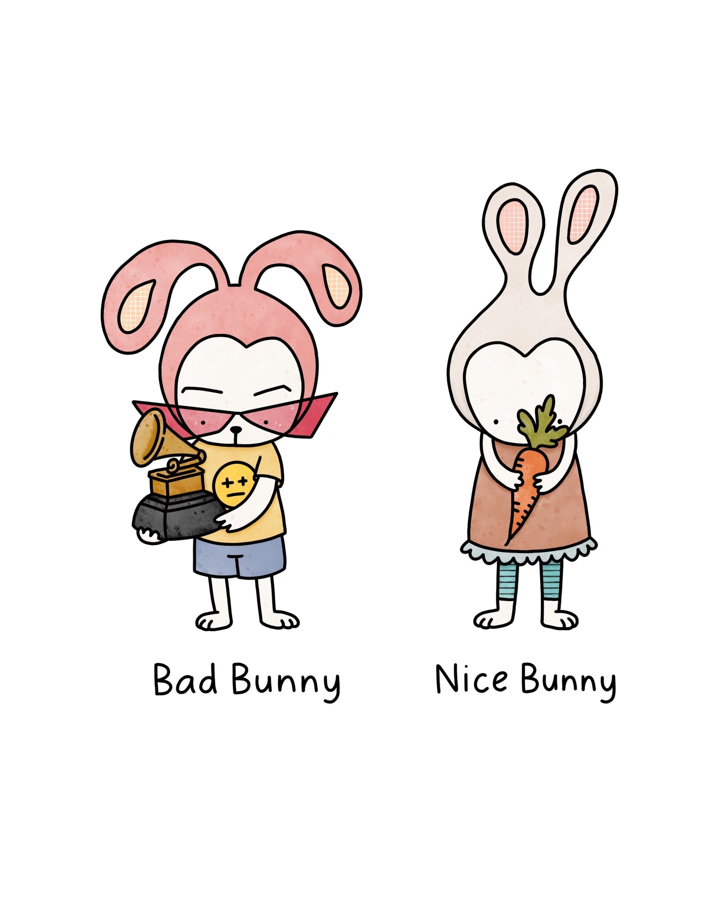Bad Bunny / Nice Bunny Tote