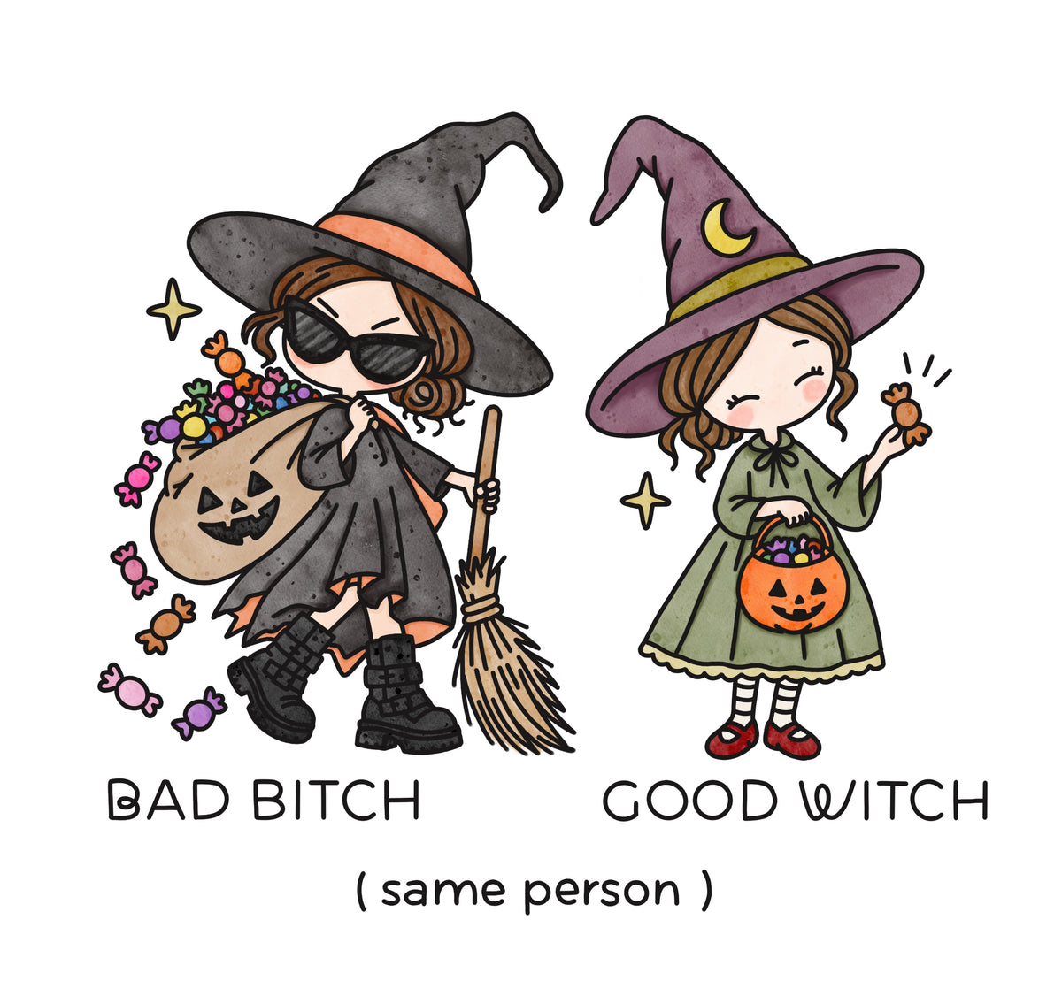 Bad Bitch / Good Witch Tote