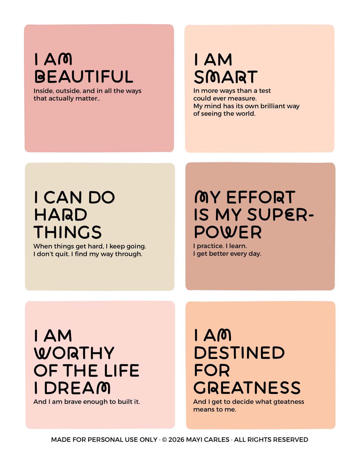 The Affirmation Oracle